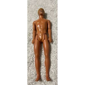Ken Doll 1968 Body 1983 Head Molded Blonde‎ Hair BARBIE Mattel Vintage Blue Eyes